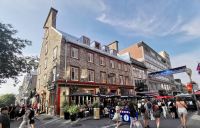 In den Gassen der Altstadt Quebecs