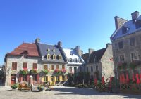 In der Unterstadt der Altstadt von Quebec