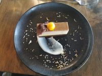 Dessert im Luxushotel Chateau Montebello