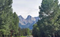 Ausläufer der Rocky Mountains bei Canmore