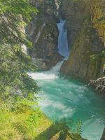 Wasserfall im Johnstons Canyon