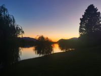 Sonnenuntergang am Thompson River