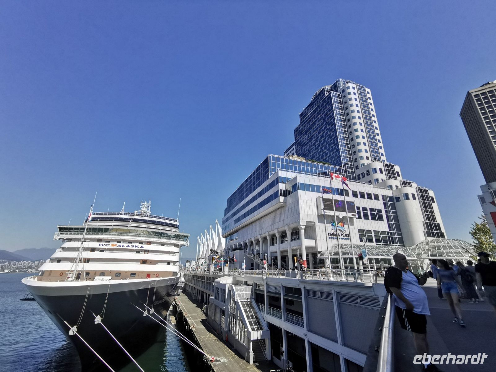 Das Hafengelände von Vancouver