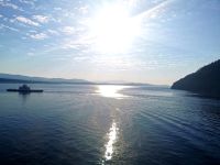 Auf dem Rückweg von Vancouver Island nach Vancouver