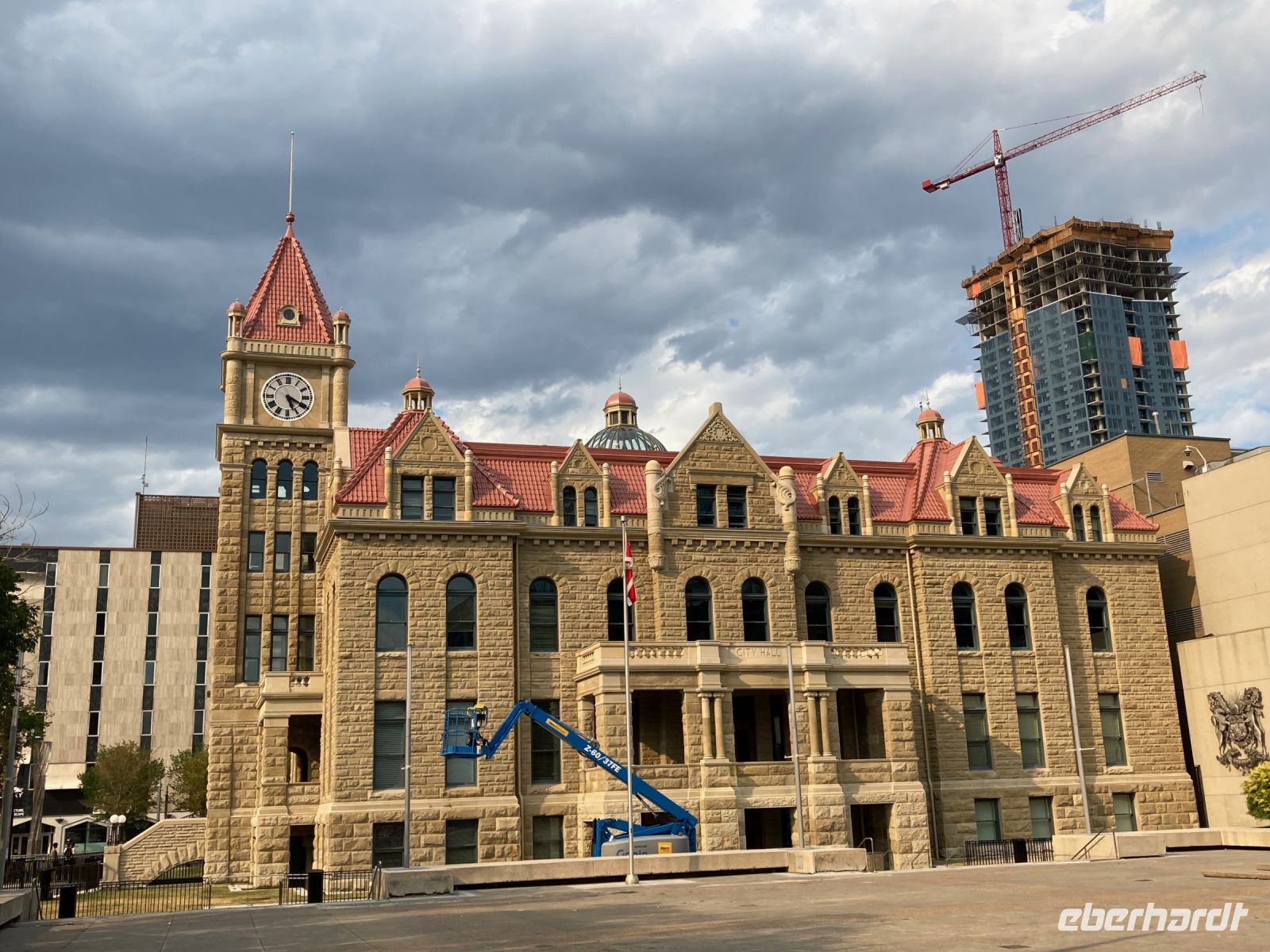 1. Tag – Calgary – Rathaus