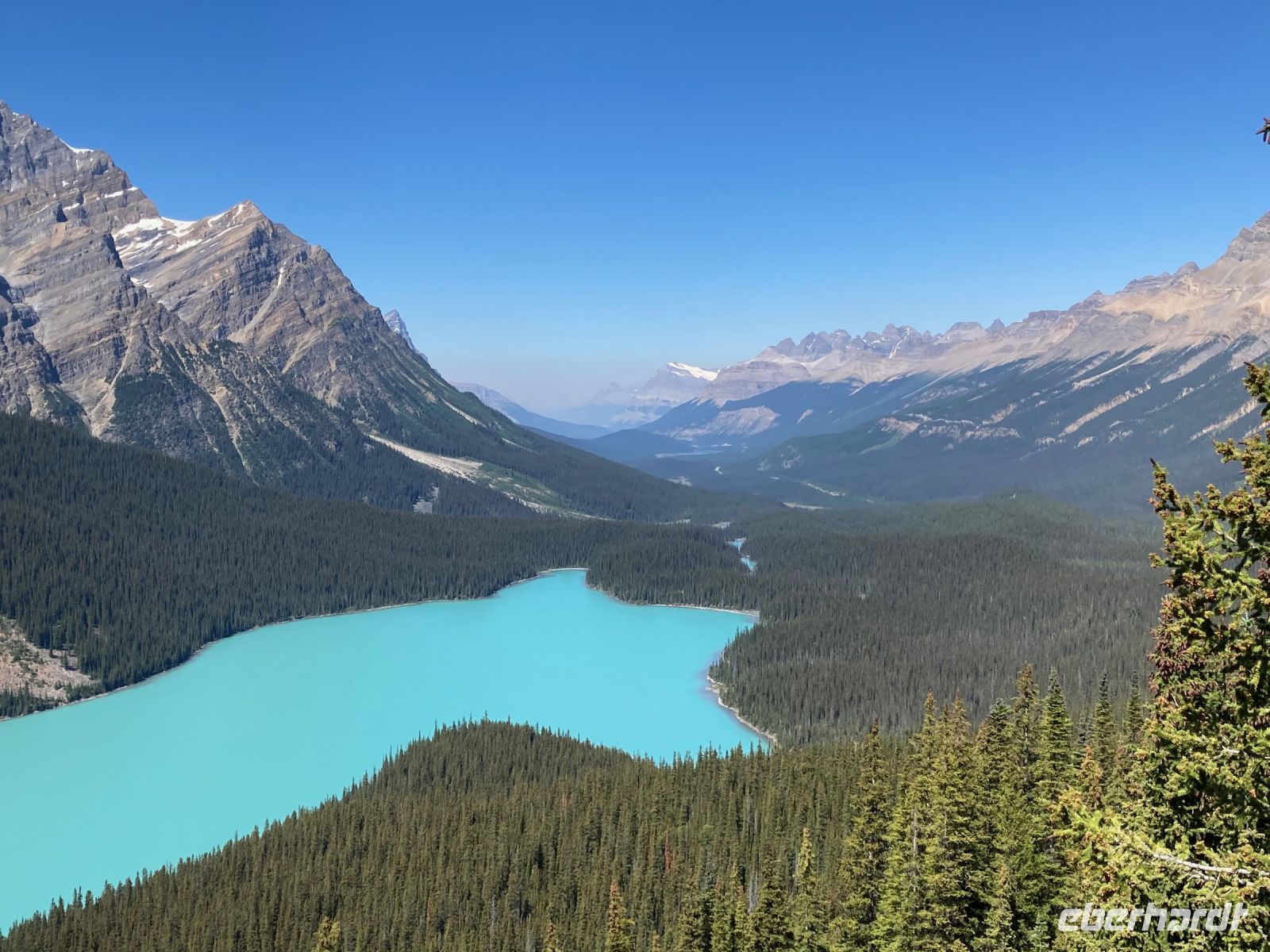 3. Tag – Banff-Nationalpark – Peyto Lake