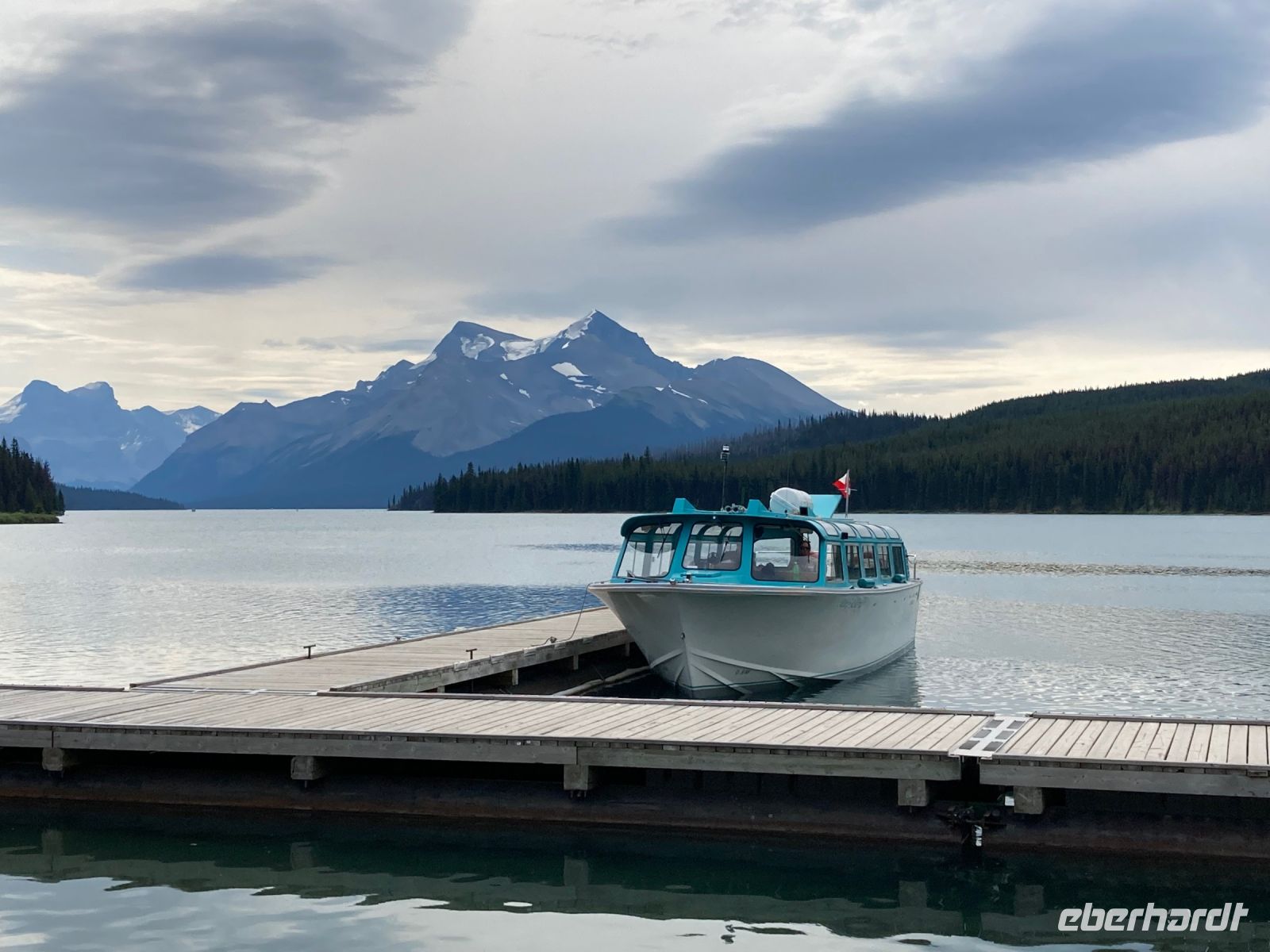 4. Tag – Jasper-Nationalpark – Maligne Lake und Bootsfahrt zur Spirit Island