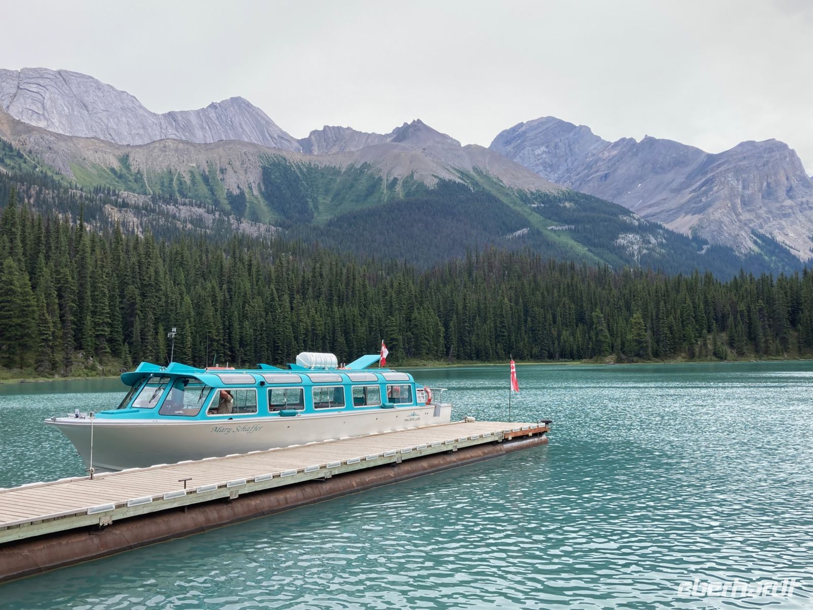 4. Tag – Jasper-Nationalpark – Maligne Lake und Bootsfahrt zur Spirit Island