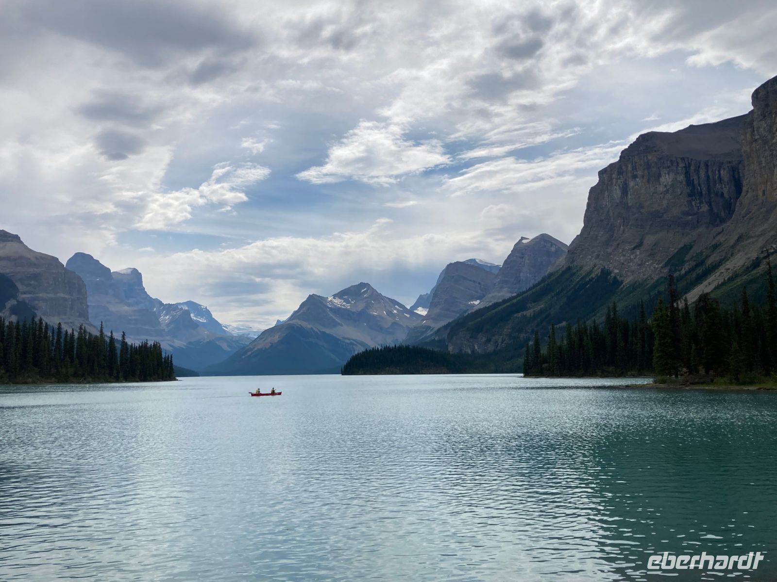 4. Tag – Jasper-Nationalpark – Maligne Lake und Bootsfahrt zur Spirit Island