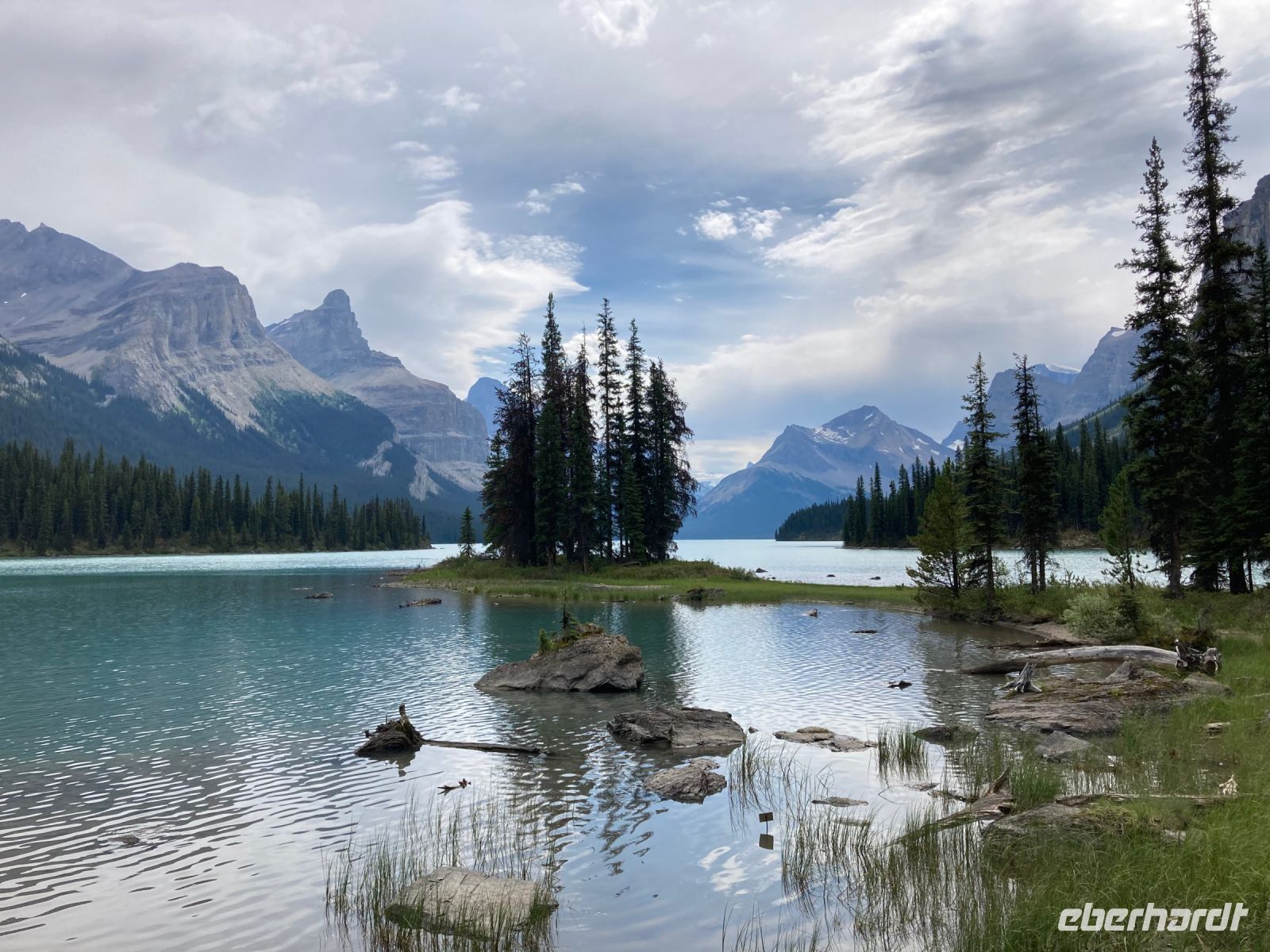 4. Tag – Jasper-Nationalpark – Maligne Lake und Bootsfahrt zur Spirit Island