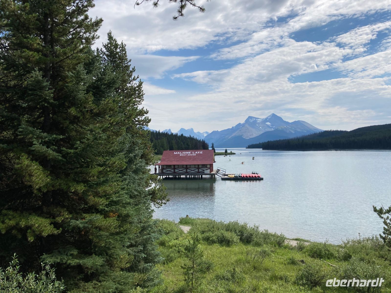 4. Tag – Jasper-Nationalpark – Maligne Lake und Bootsfahrt zur Spirit Island