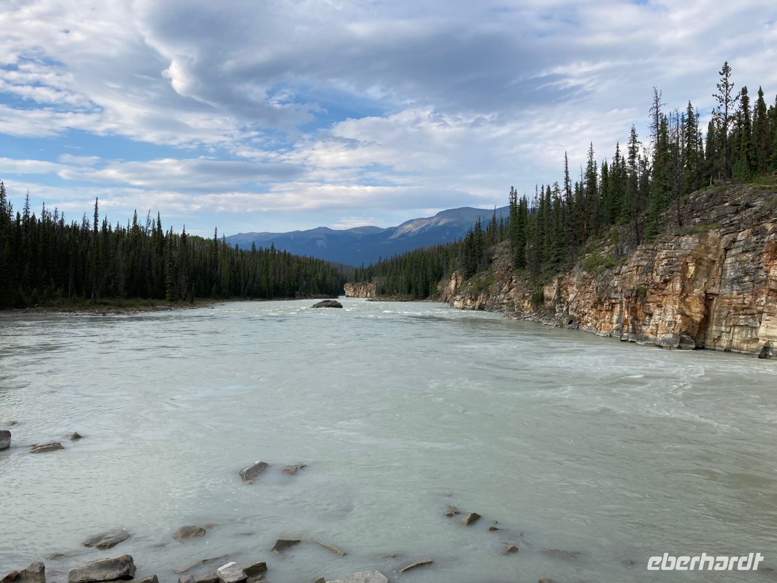 4. Tag – Jasper-Nationalpark – Athabasca Falls