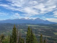 5. Tag – Jasper-Nationalpark – Talstation der Jasper Skytram mit Blick auf Jasper