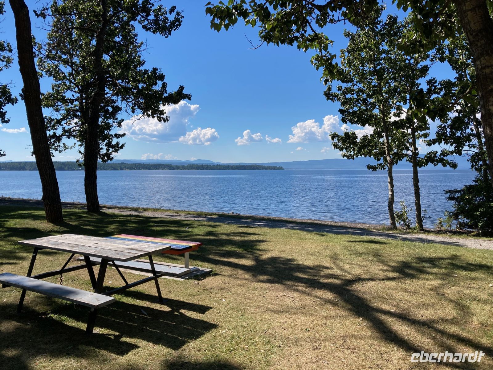 6. Tag – Picknick am Stuart Lake