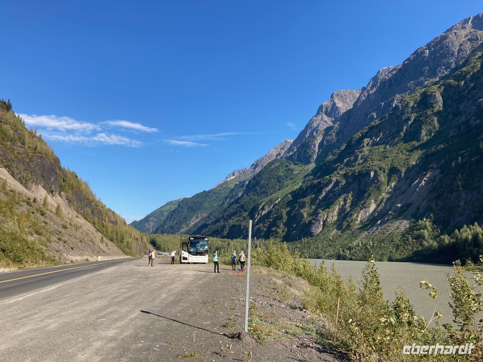 7. Tag – Fotostopp am Bear River Glacier