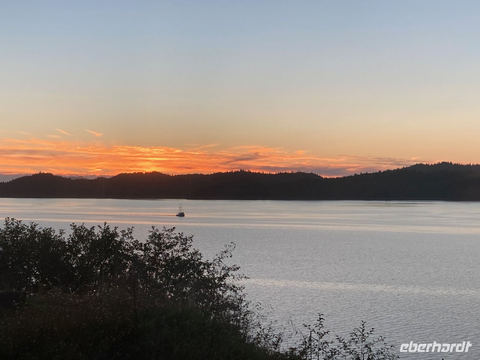 9. Tag – Abendstimmung in Port Hardy