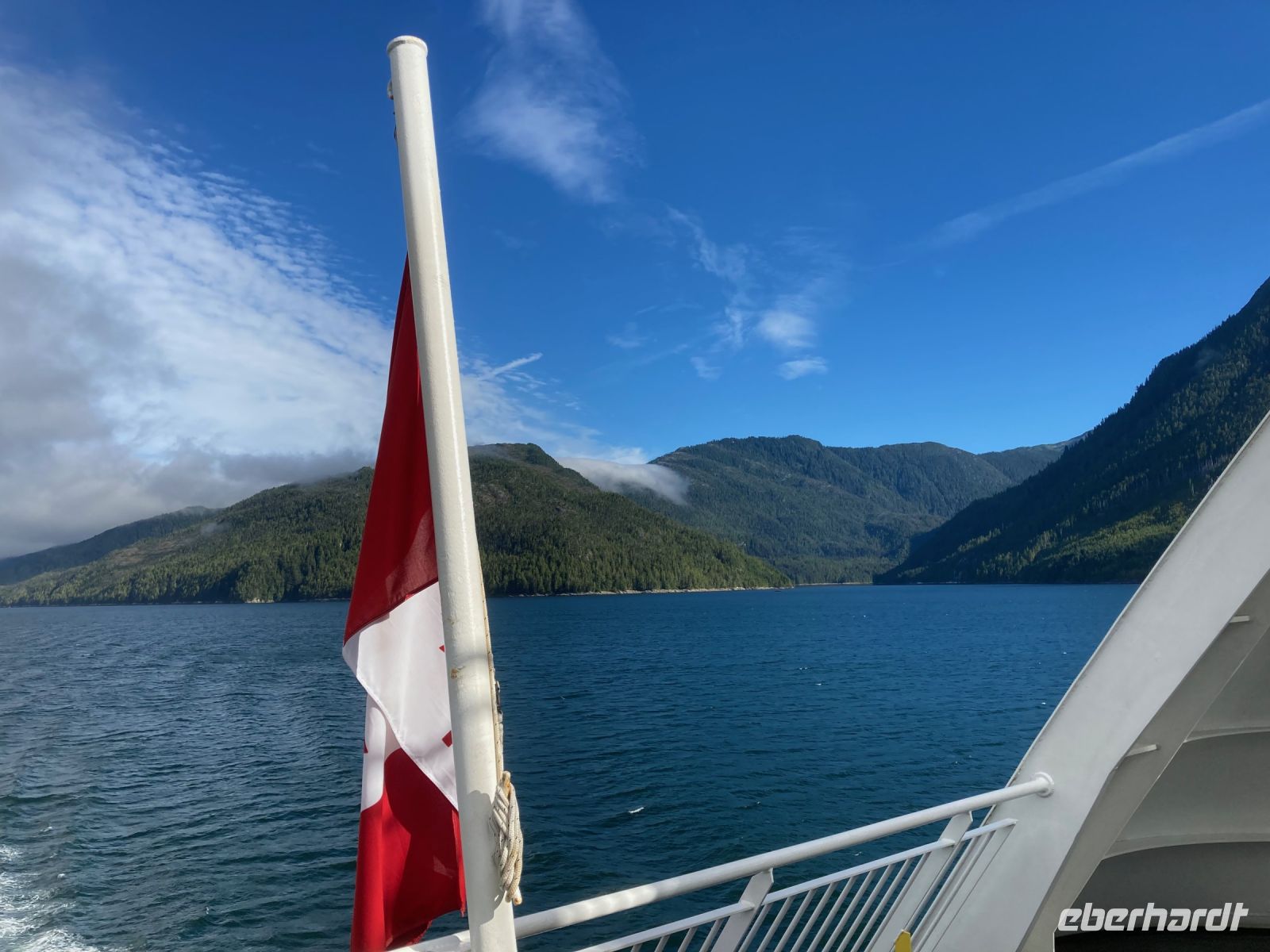 10. Tag – Mit der Fähre durch die Inside Passage