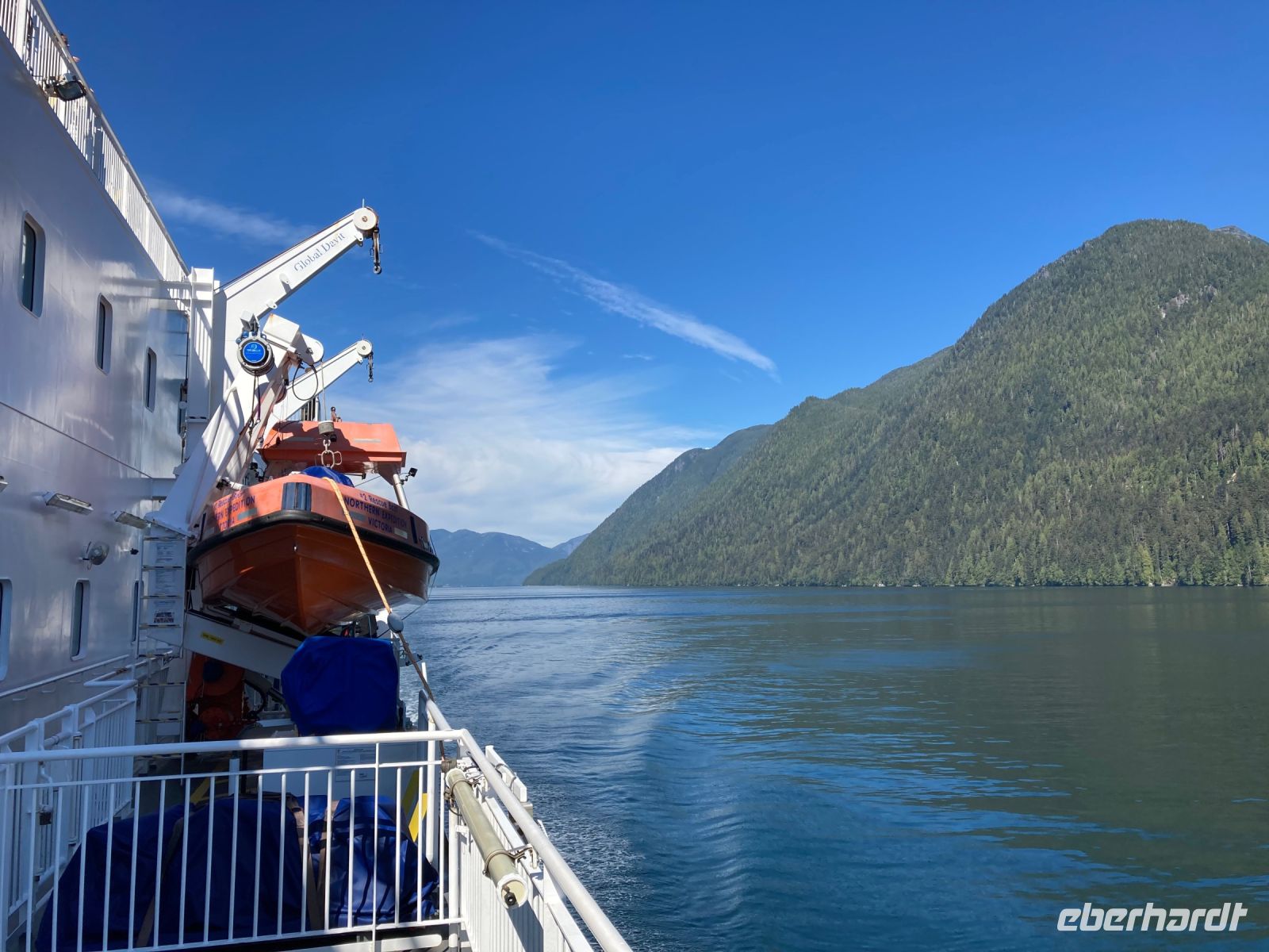 10. Tag – Mit der Fähre durch die Inside Passage