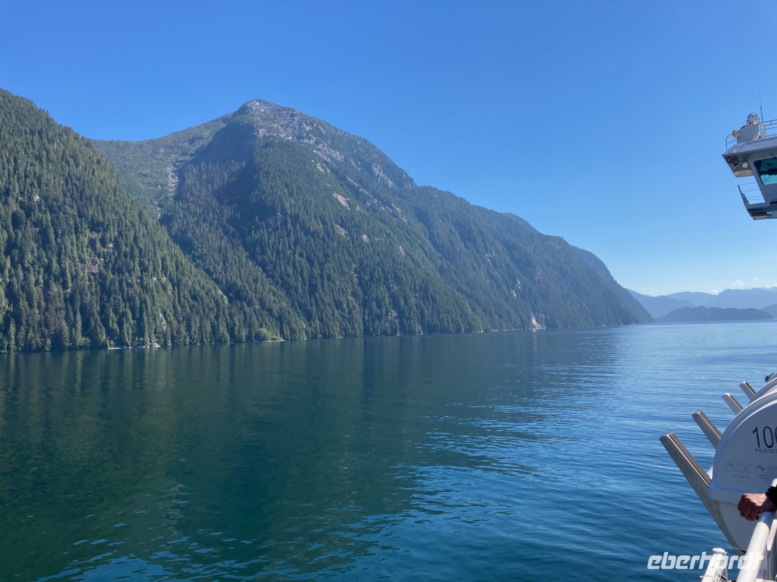 10. Tag – Mit der Fähre durch die Inside Passage