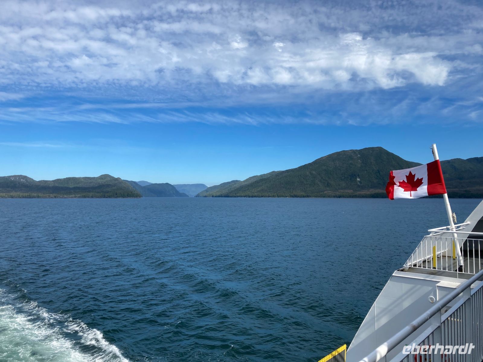 10. Tag – Mit der Fähre durch die Inside Passage