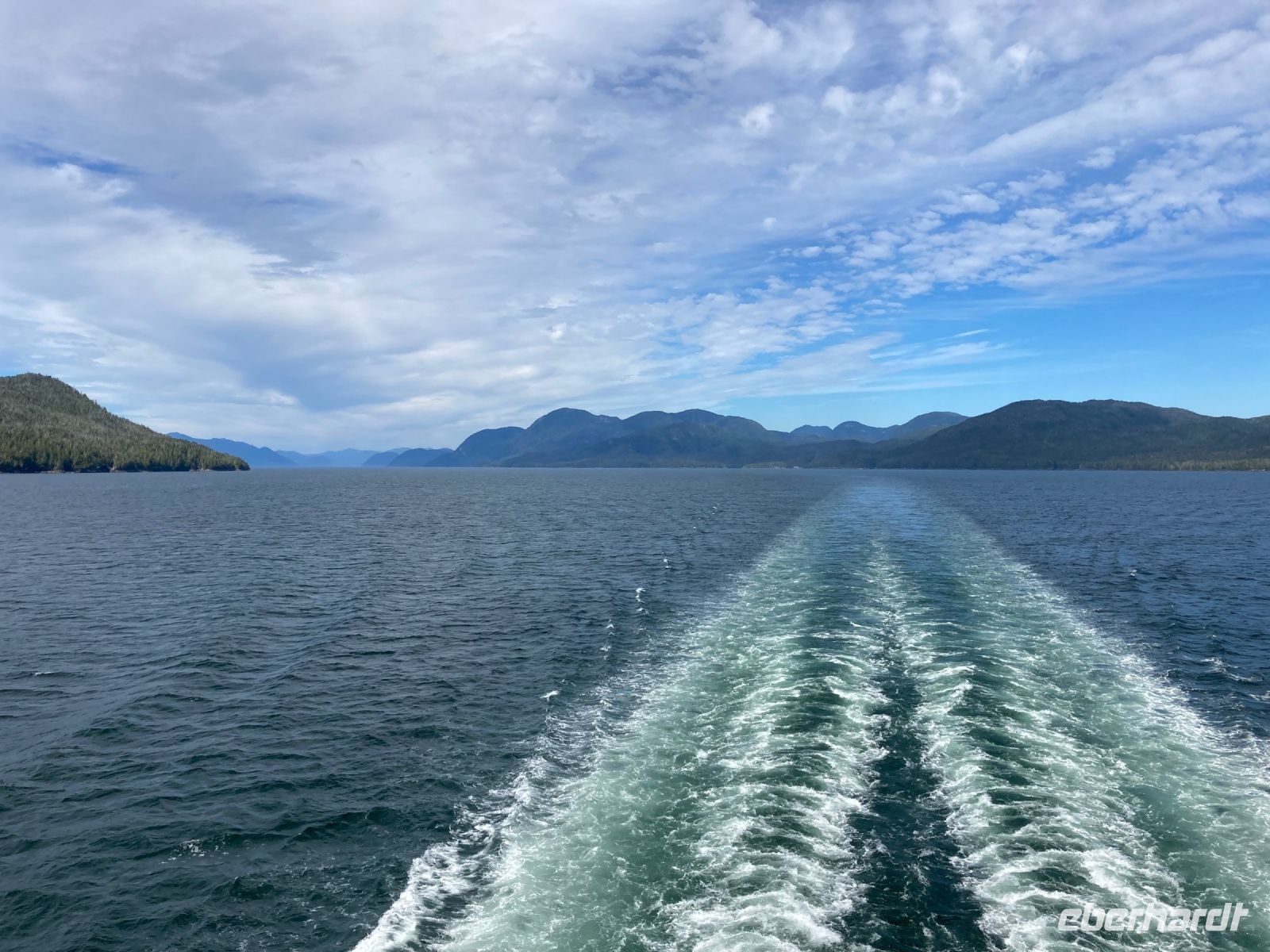 10. Tag – Mit der Fähre durch die Inside Passage