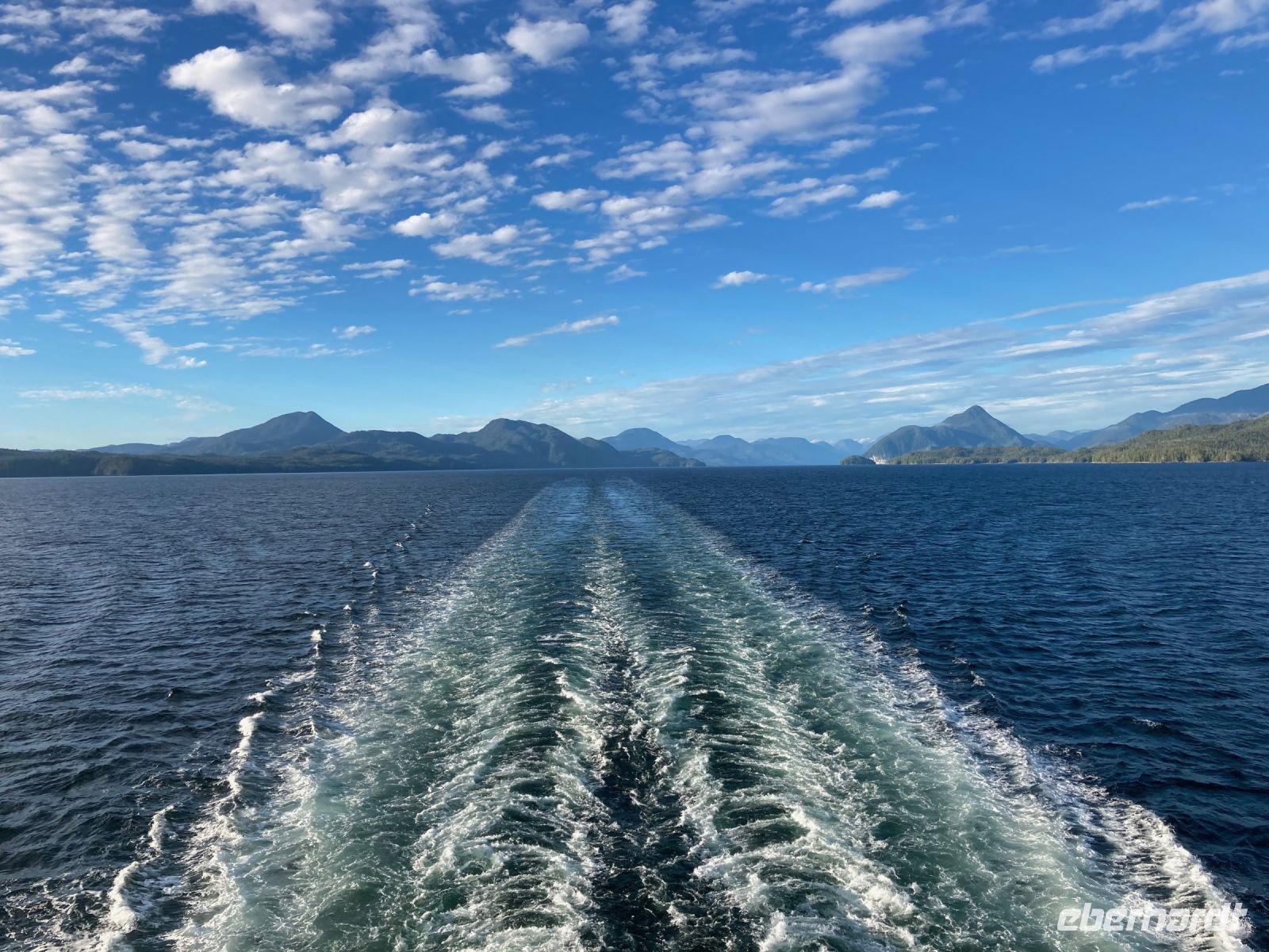 10. Tag – Mit der Fähre durch die Inside Passage