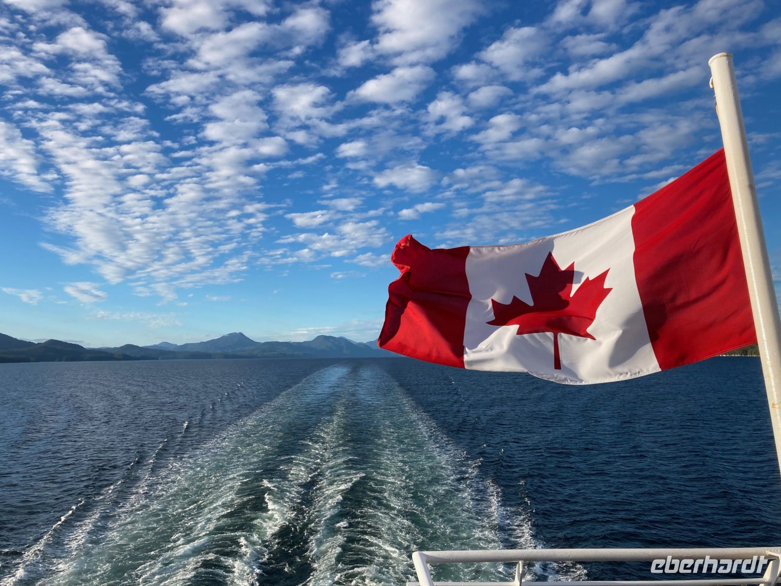 10. Tag – Mit der Fähre durch die Inside Passage