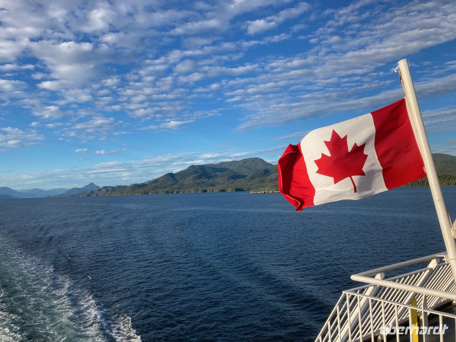 10. Tag – Mit der Fähre durch die Inside Passage