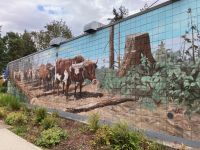 11. Tag – Vancouver Island – Wandgemälde in Chemainus