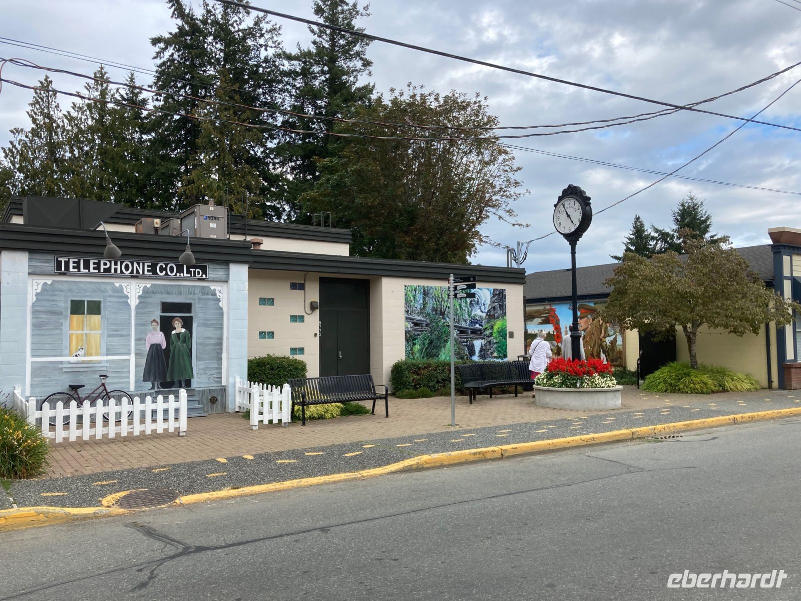 11. Tag – Vancouver Island – Wandgemälde in Chemainus