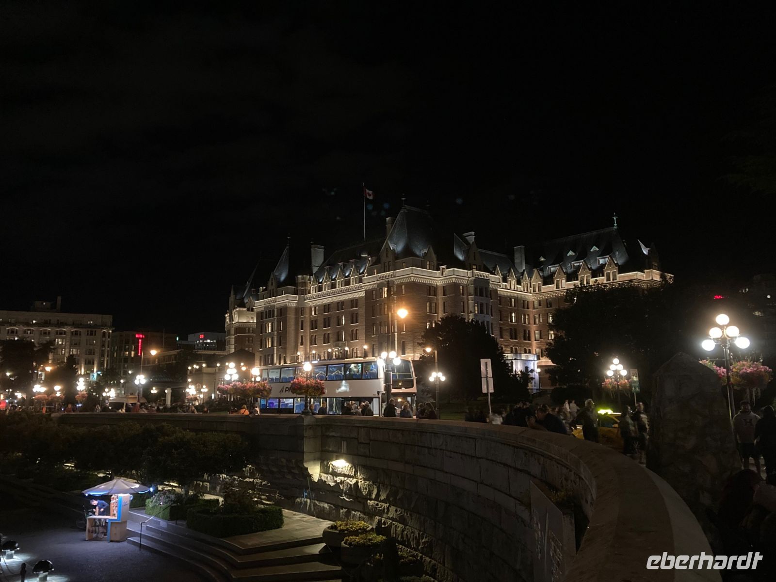 11. Tag – Vancouver Island – Victoria – Abendstimmung am Inner Harbour