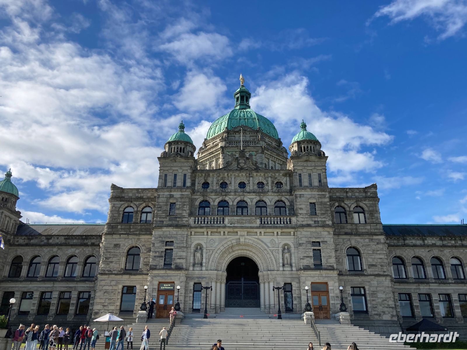 12. Tag – Vancouver Island – Victoria – Parlamentsgebäude am Morgen