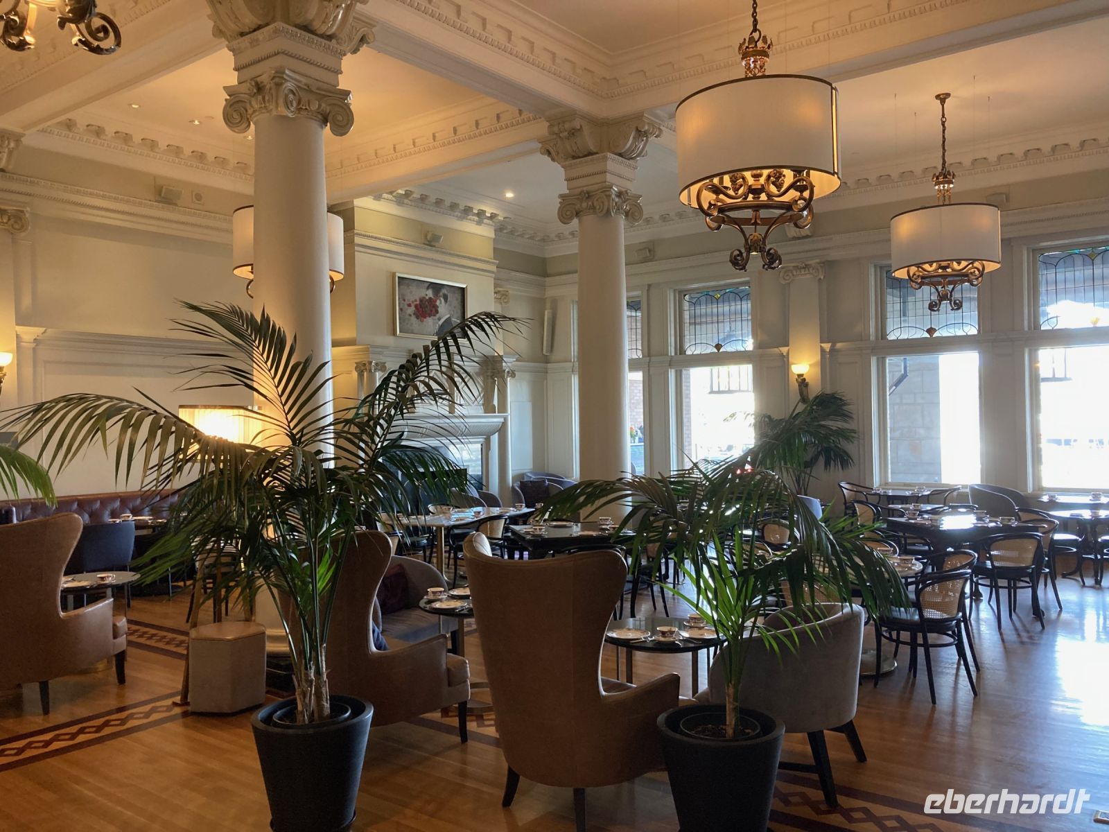 12. Tag – Vancouver Island – Victoria – Restaurant im Fairmont-Hotel