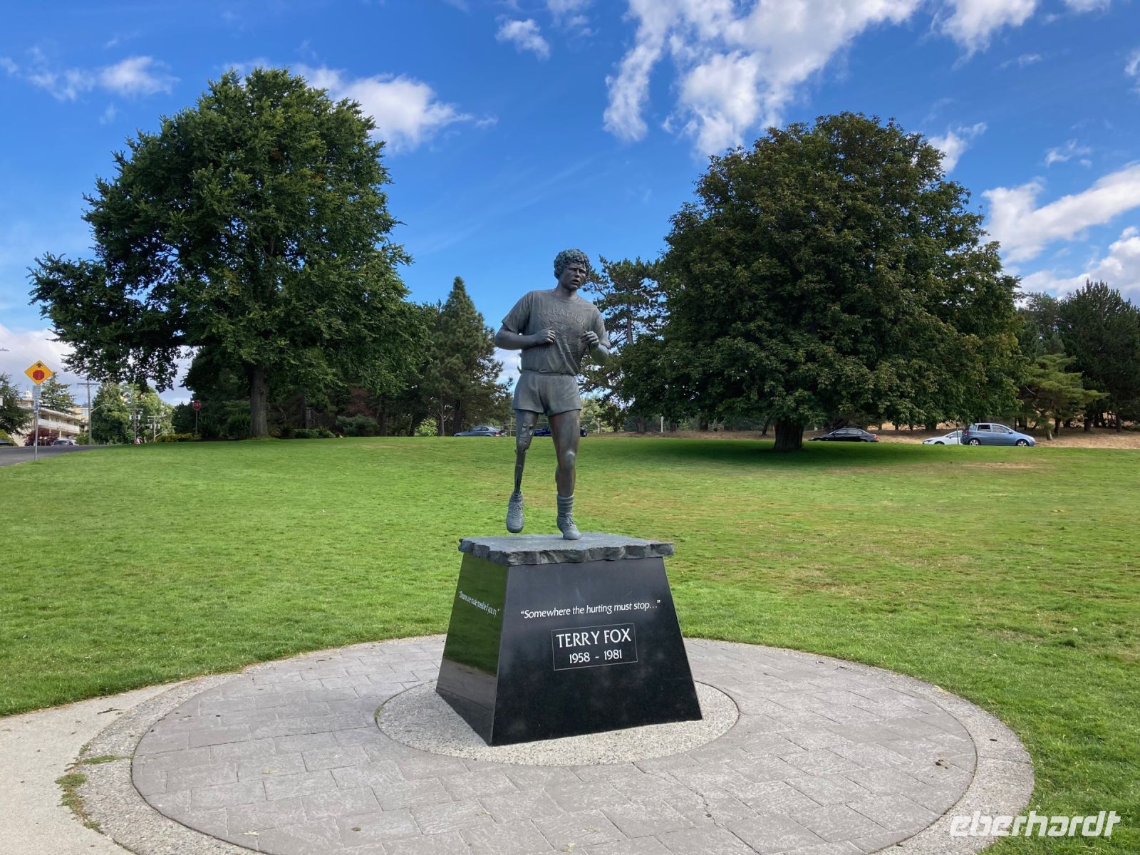 12. Tag – Vancouver Island – Victoria – Terry-Fox-Denkmal