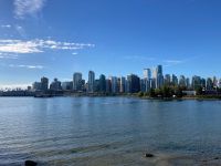 13. Tag – Stadtrundfahrtfahrt Vancouver – Stanley Park – Blick auf die Skyline von Downtown Vancouver