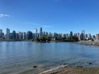 13. Tag – Stadtrundfahrtfahrt Vancouver – Stanley Park – Blick auf die Skyline von Downtown Vancouver