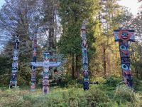 13. Tag – Stadtrundfahrtfahrt Vancouver – Stanley Park – Totempfähle