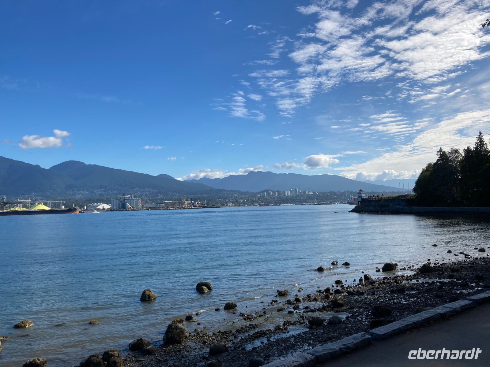 13. Tag – Stadtrundfahrtfahrt Vancouver – Stanley Park – Blick auf den Vancouver Harbour