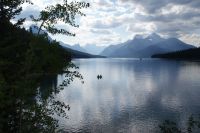 52 Kanufahrer Maligne Lake