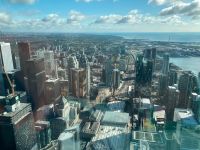 2. Reisetag – Stadtrundfahrt Toronto – Blick vom CN Tower