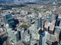 2. Reisetag – Stadtrundfahrt Toronto – Blick vom CN Tower