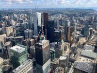 2. Reisetag – Stadtrundfahrt Toronto – Blick vom CN Tower