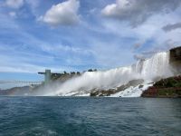 2. Reisetag – Bootsfahrt zu den Niagarafällen – American Falls