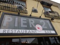 Mittagessen im Restaurant Pier 21