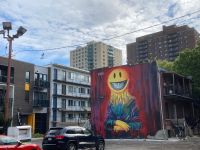 7. Reisetag – Stadtrundfahrt durch Montréal – Wandmalereien