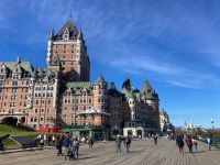 11. Reisetag – Stadtrundfahrt in Québec – Château Frontenac