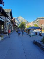 Zeit zum Shoppen in Banff