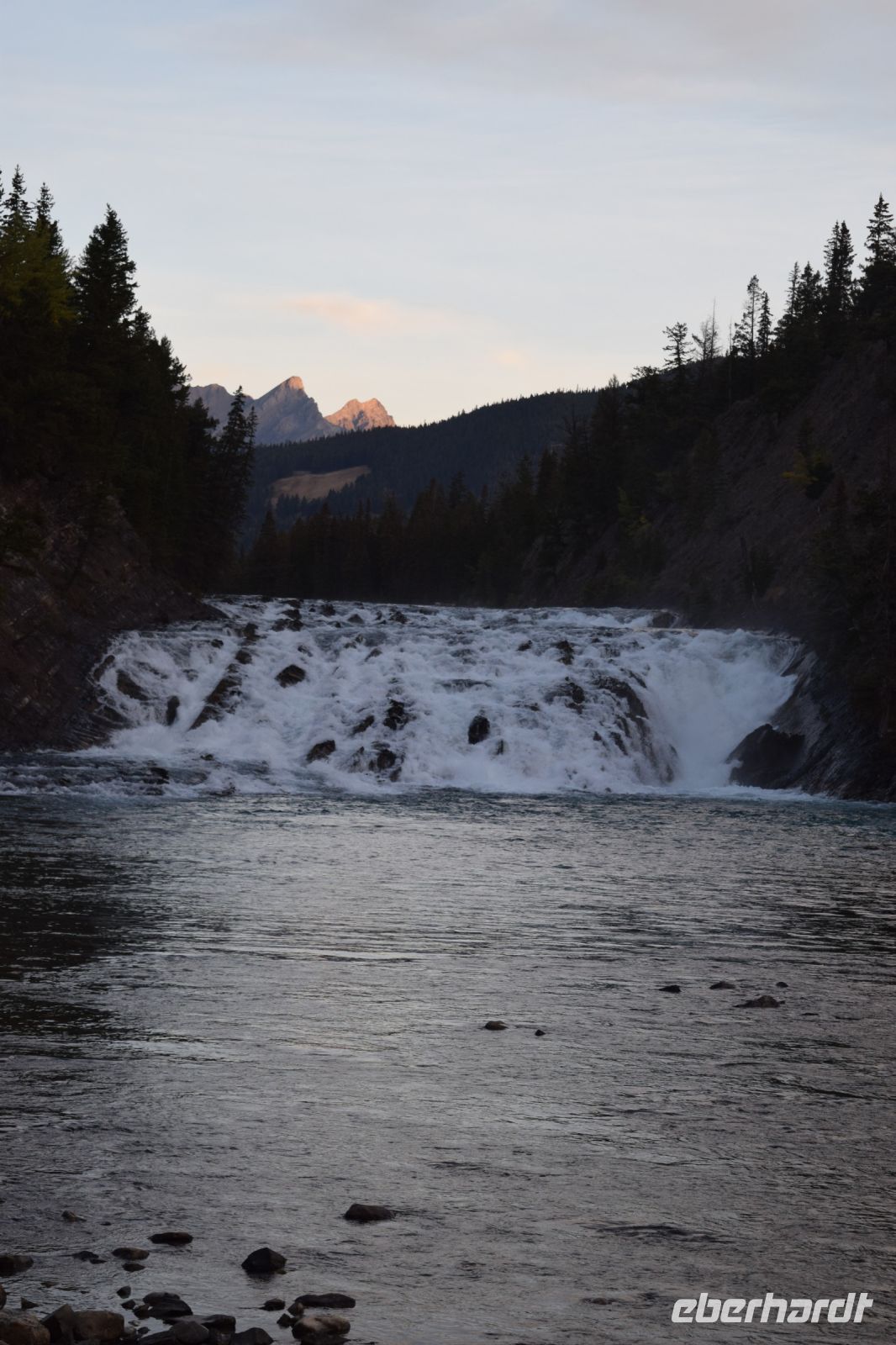 Bow Falls in Banff