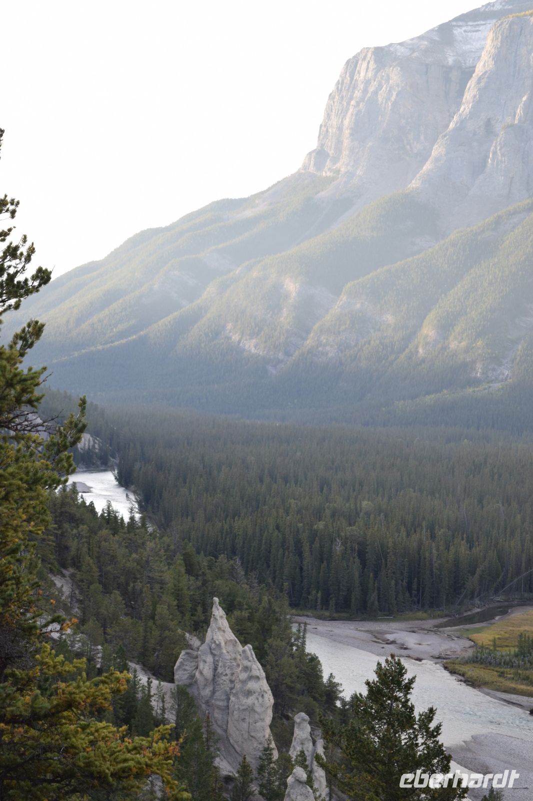 Blick auf die Hoodoo´s