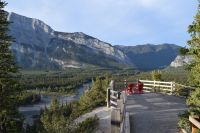 Blick über das Tal des Bow Rivers